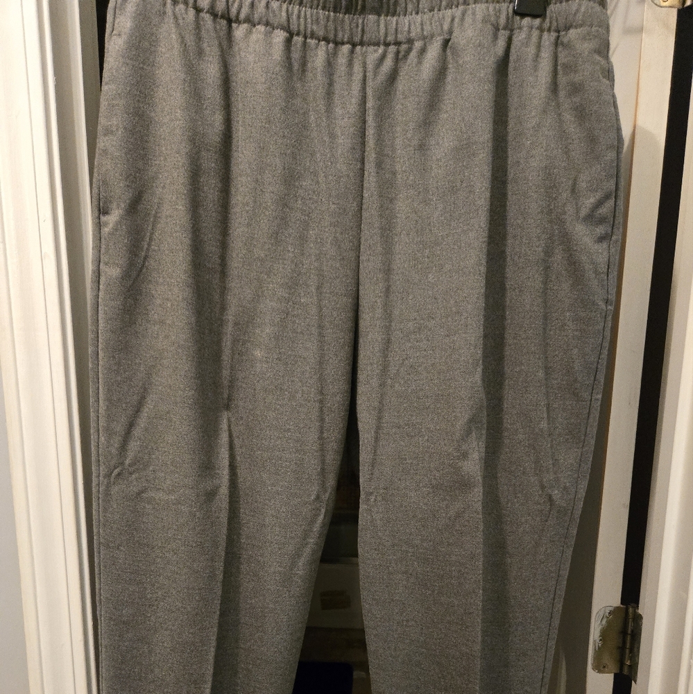 Gray Wool Trousers